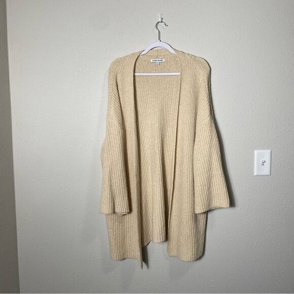 Elizabeth And James Oversized Long Line Open Front Knit Cardigan Womens Size XXL - Picture 14 of 14